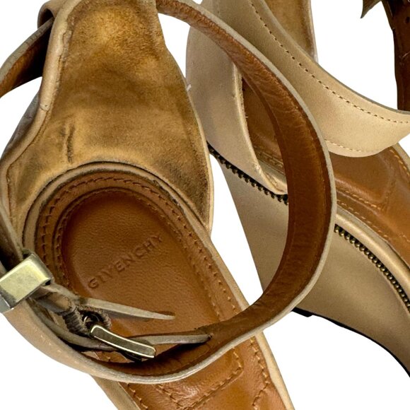 GIVENCHY  Beige  Wedges - Picture 3 of 8